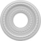 Ekena Millwork Cole Thermoformed PVC Ceiling Medallion (Fits Canopies up to 4 1/4"), 10"OD x 3 1/2"ID x 3/4"P CMP10CO - alternate 1